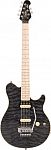 Sterling by MusicMan AX40D/TBK эл.гитара. Axis/HH/Датчики Dimarzio/Флойд/Цвет черный волн.клен/Чехол